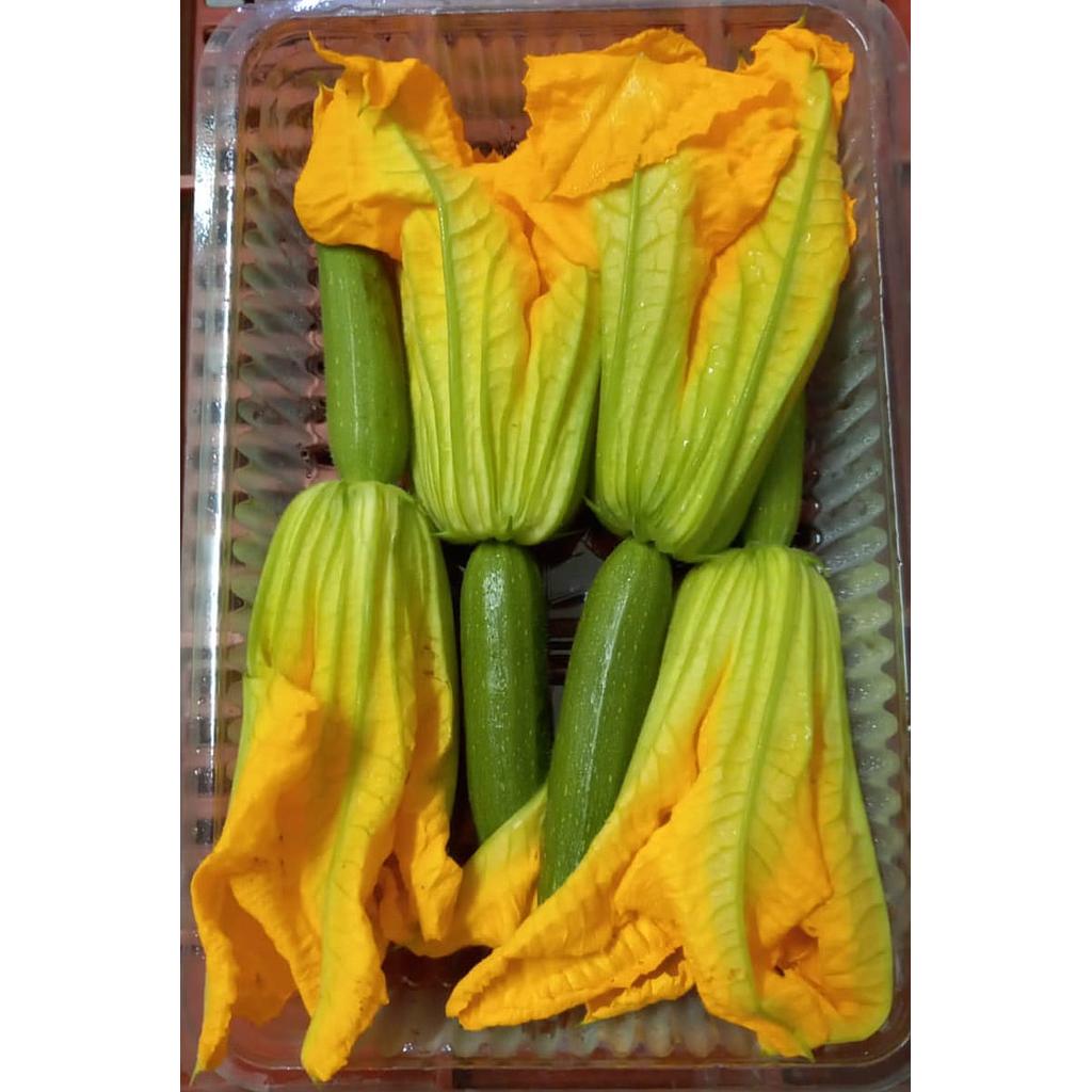 Safata de flors de carbassó (4 unitats)