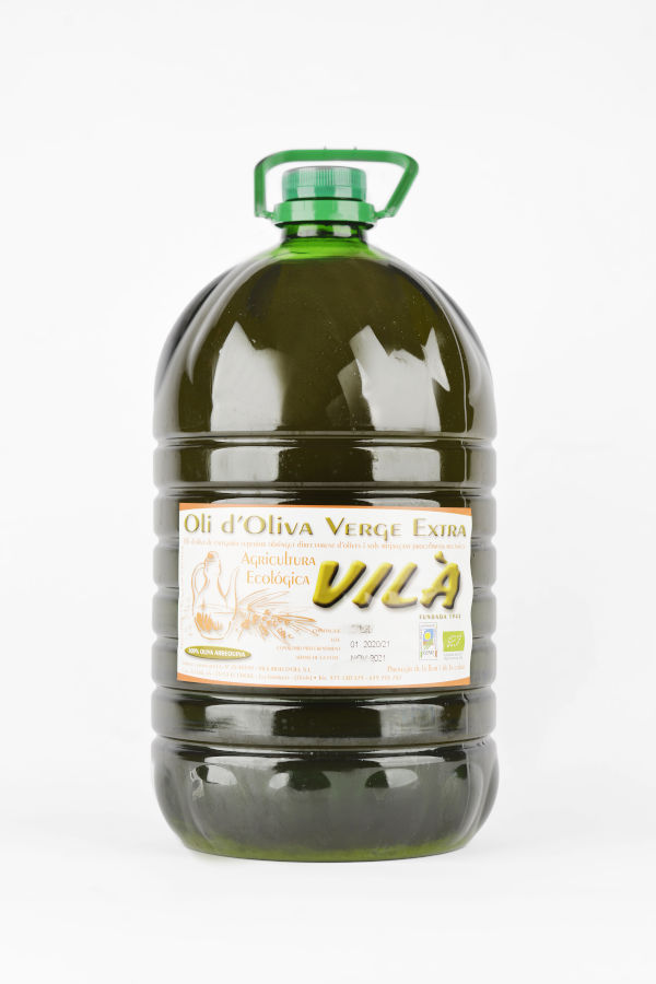 Oli Extra Verge ecològic Vilà 5l 
