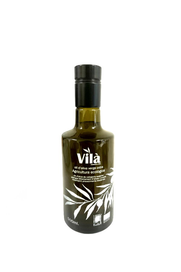 Aceite Extra Virgen ecológico Vilà 0,5l